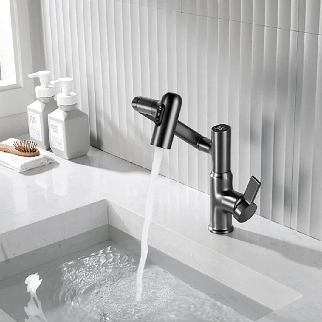 FluidFlex 360° Kitchen Faucet – Stylish and Versatile Design