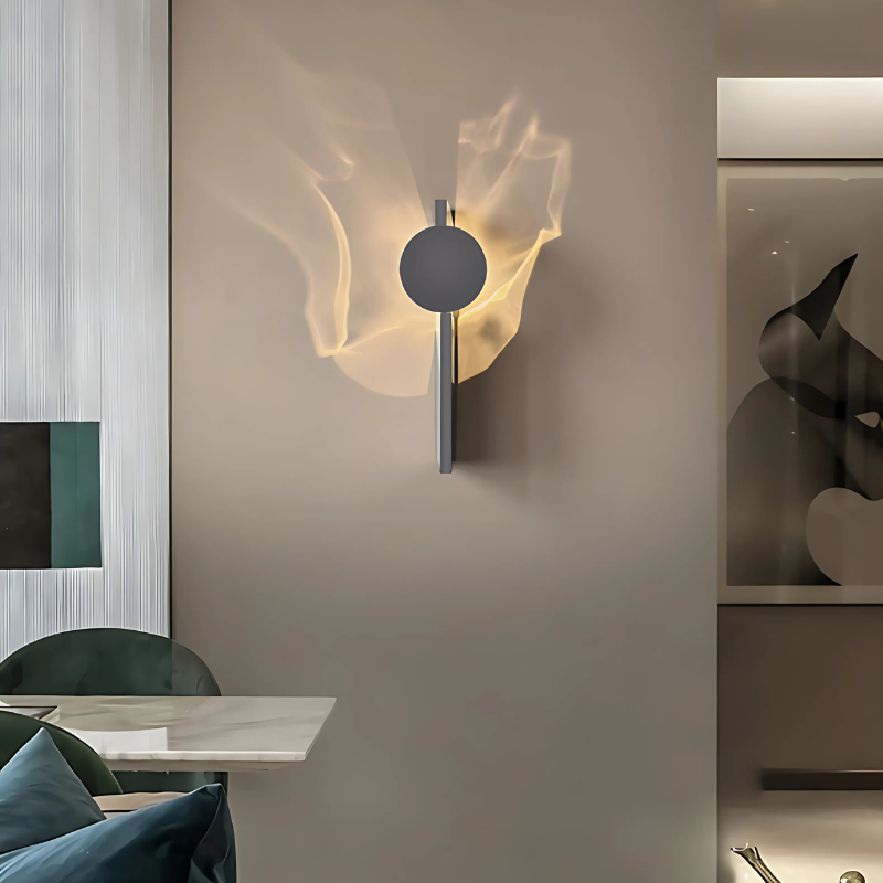Taavita | Nordic Minimalistic Stainless Steel Wall Lamp for Atmospheric Lighting