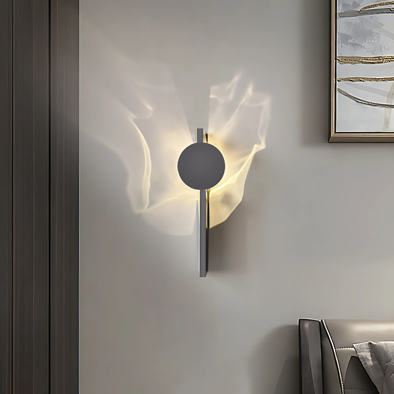 Taavita | Nordic Minimalistic Stainless Steel Wall Lamp for Atmospheric Lighting