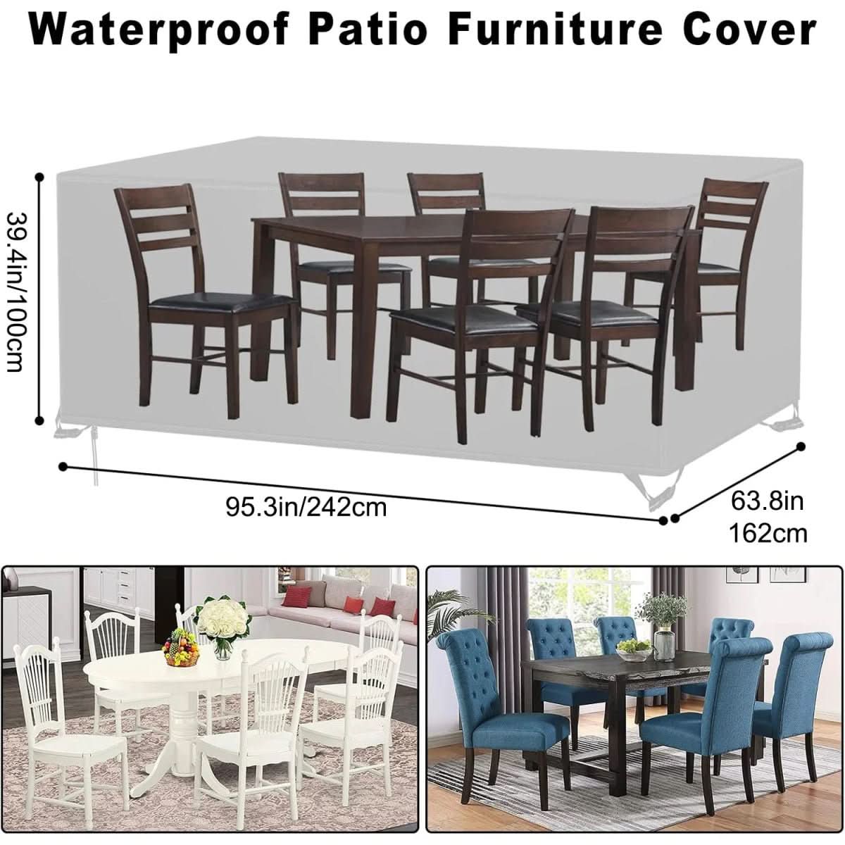 WeatherShield Premium Outdoor Furniture Covers for Year-Round Protection