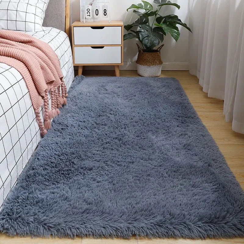 CozyNest Plush Area Rug Crafted from Premium Polyester Fibers