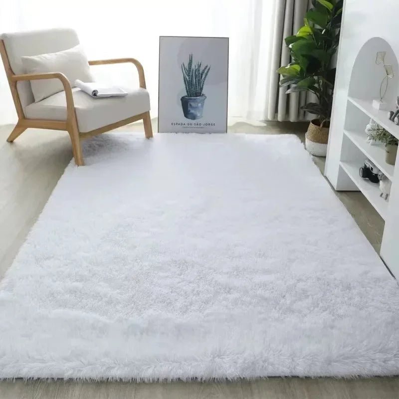 CozyNest Plush Area Rug Crafted from Premium Polyester Fibers