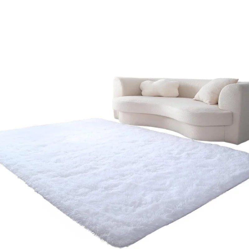 CozyNest Plush Area Rug Crafted from Premium Polyester Fibers
