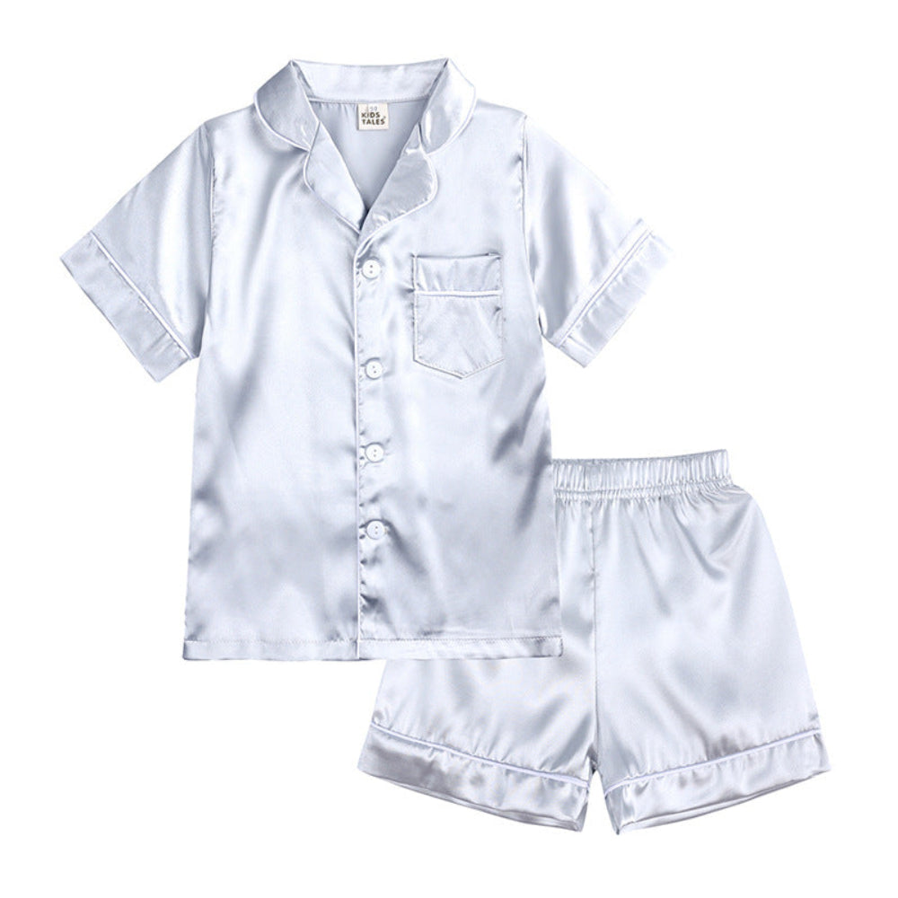 Cozy Button-Down Pajama Set for Kids with Coordinating Pieces