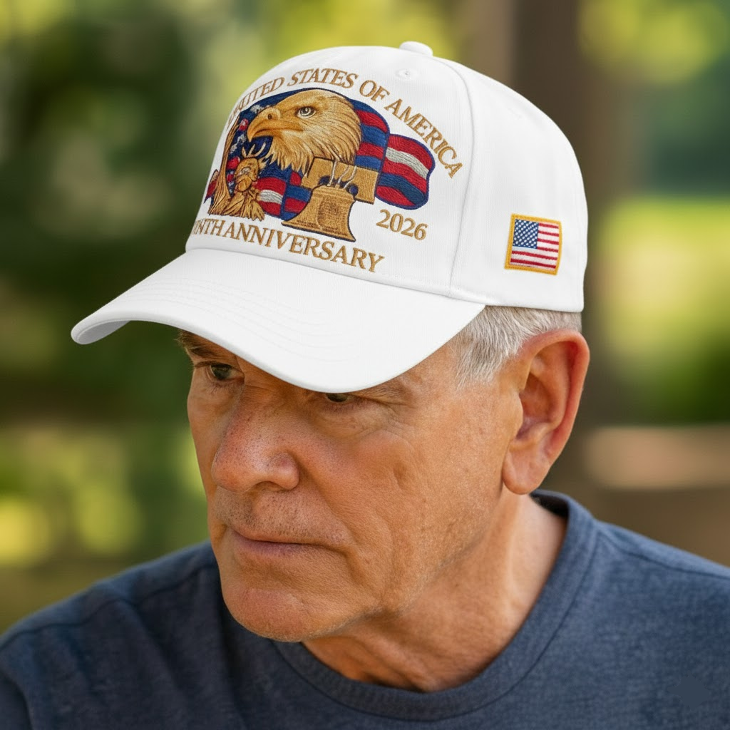 Veteran's Tribute Eagle 250th Anniversary Cap