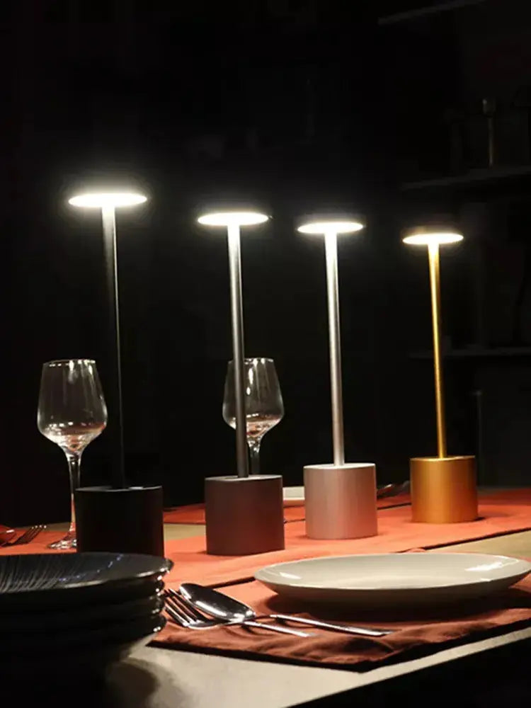 Versatile Rechargeable LED Lamp with Adjustable Brightness