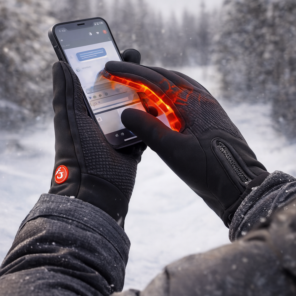 Heated Touchscreen Gloves for Ultimate Winter Comfort