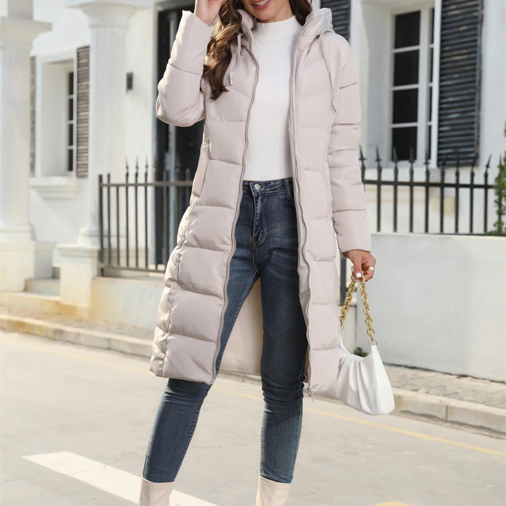 Women’s Long Hooded Puffer Coat | Waterproof & Windproof | Premium Warmth & Soft Fabric | Fashionable Design