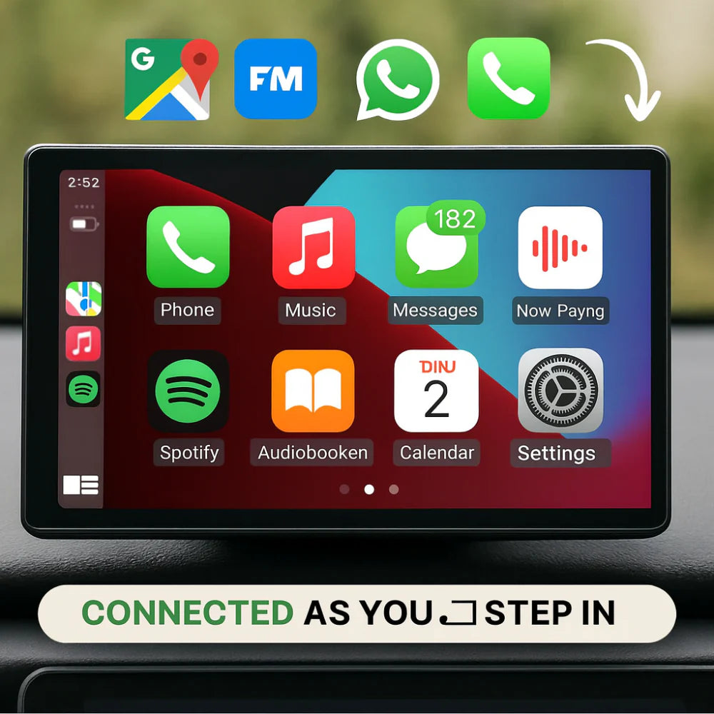Smart Touchscreen Adapter for Wireless CarPlay & Android Auto