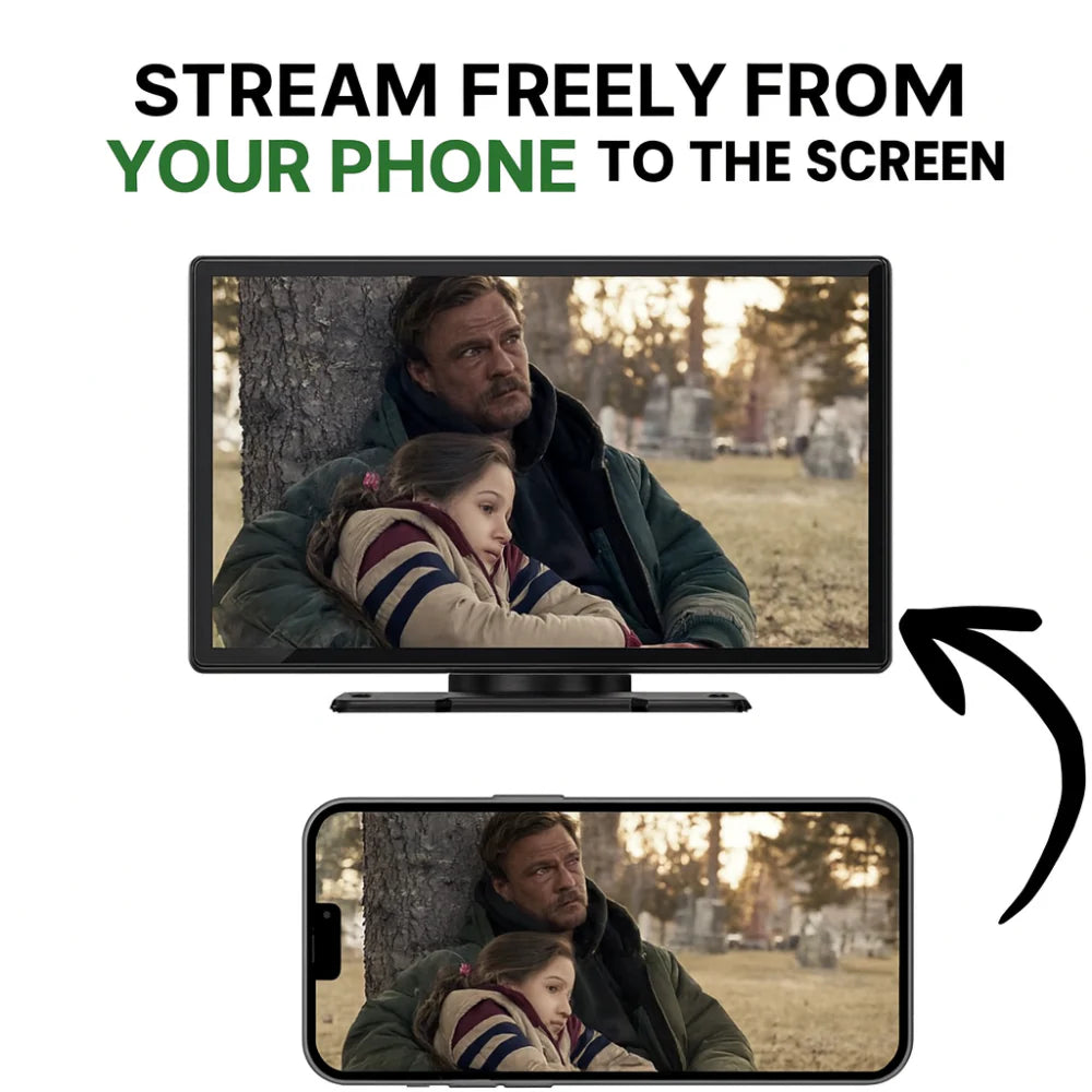 Smart Touchscreen Adapter for Wireless CarPlay & Android Auto
