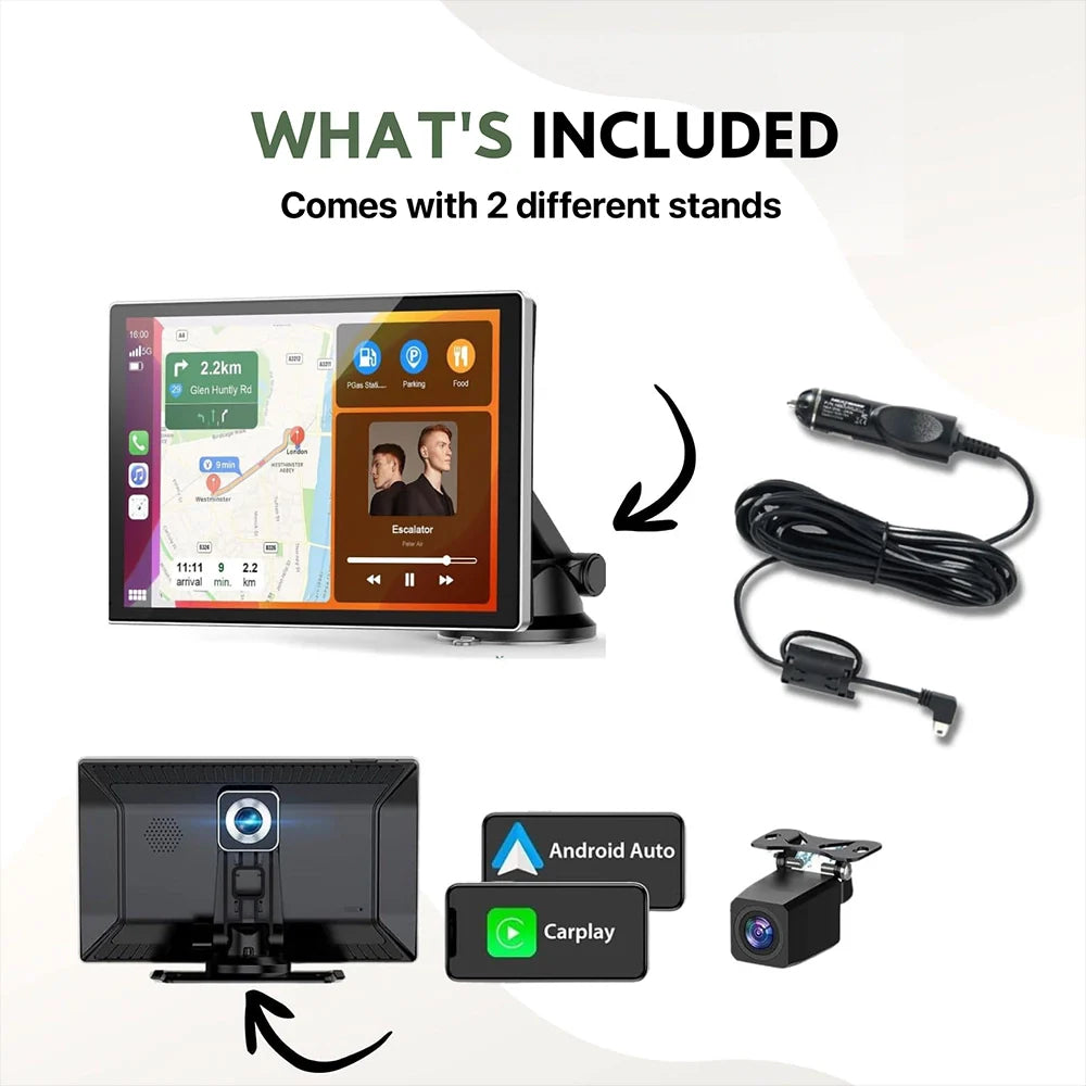 Smart Touchscreen Adapter for Wireless CarPlay & Android Auto