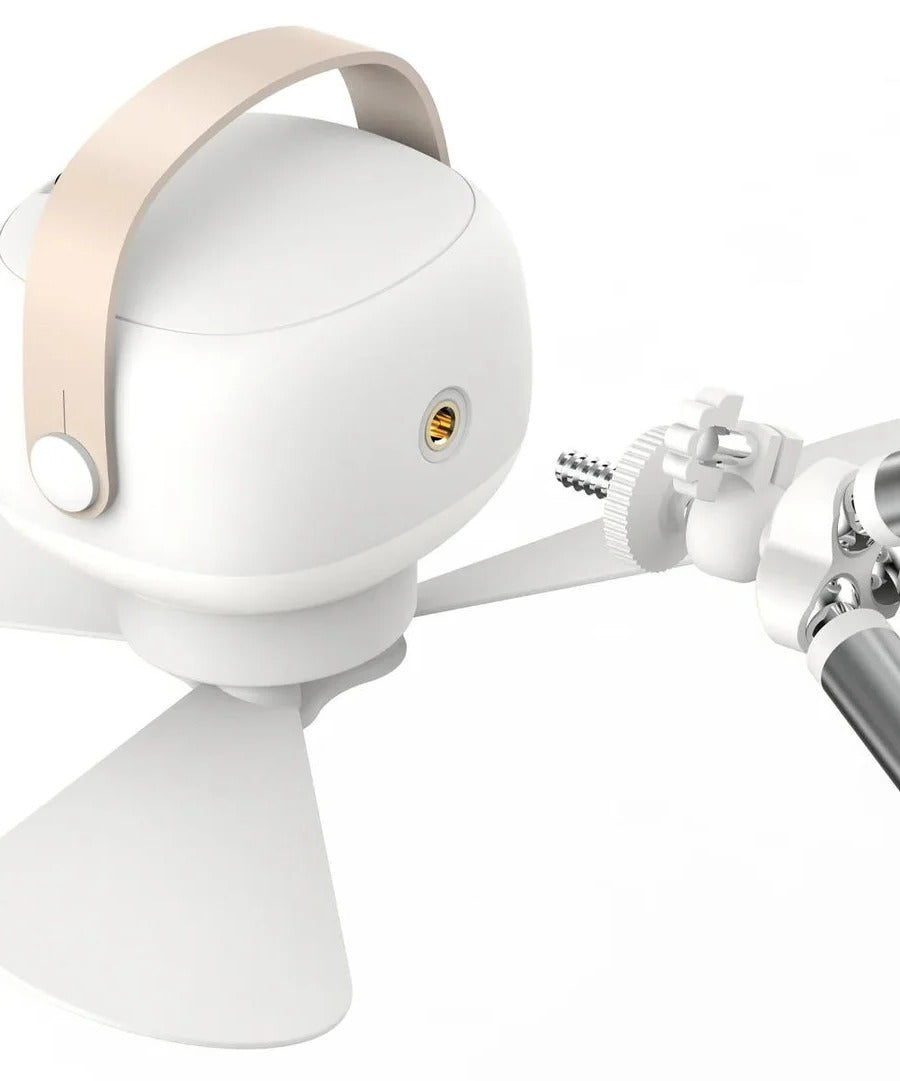 Ceiling Fan with LED Light and Remote – Wireless Indoor/Outdoor Use