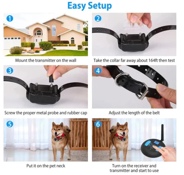 Adjustable Waterproof Dog Fence System for Safe Outdoor Play