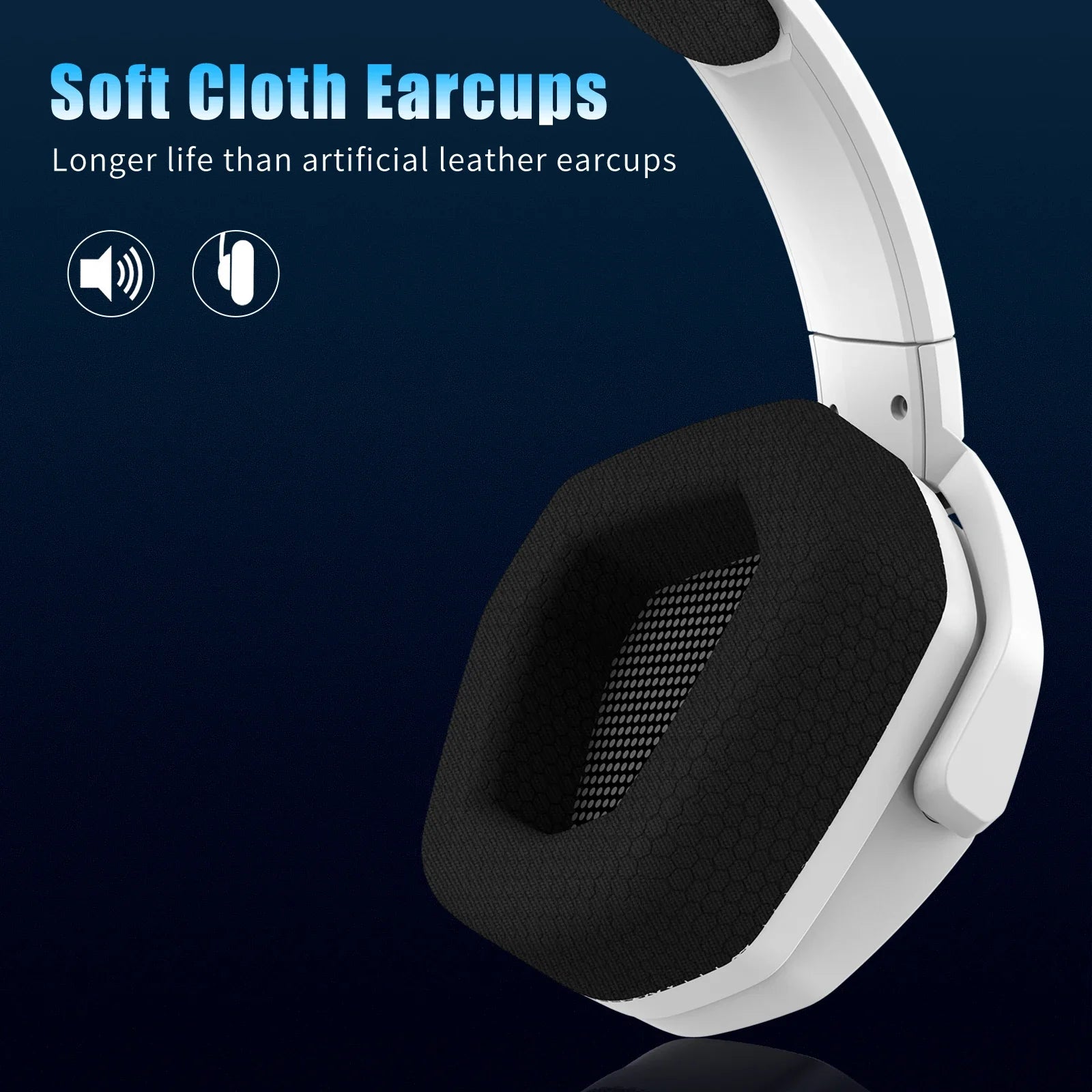 Gaming Headset with Active Noise Cancellation and Extended Battery Life