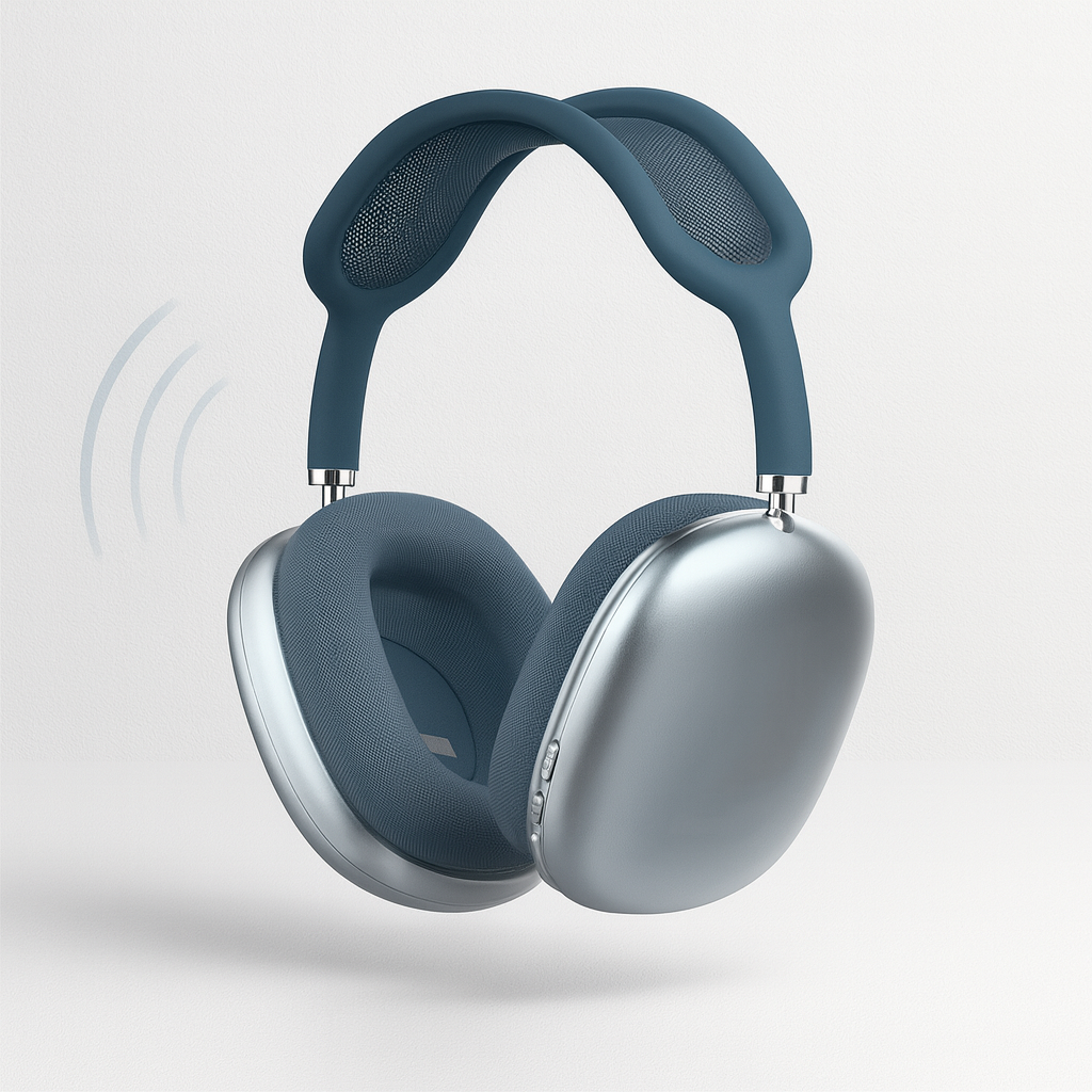 Wireless Over-Ear Headphones with Active Noise Control