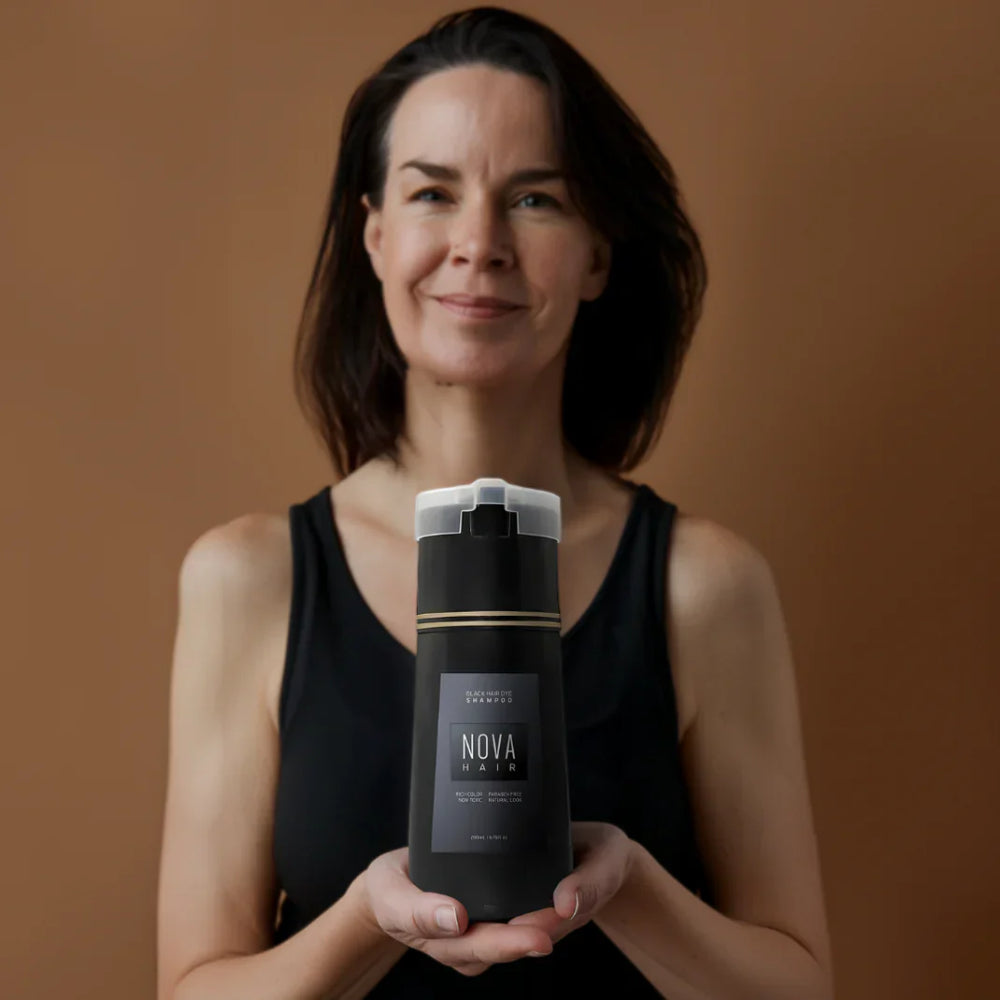 Ammonia-Free Hair Color Shampoo for Vibrant, Natural Shades