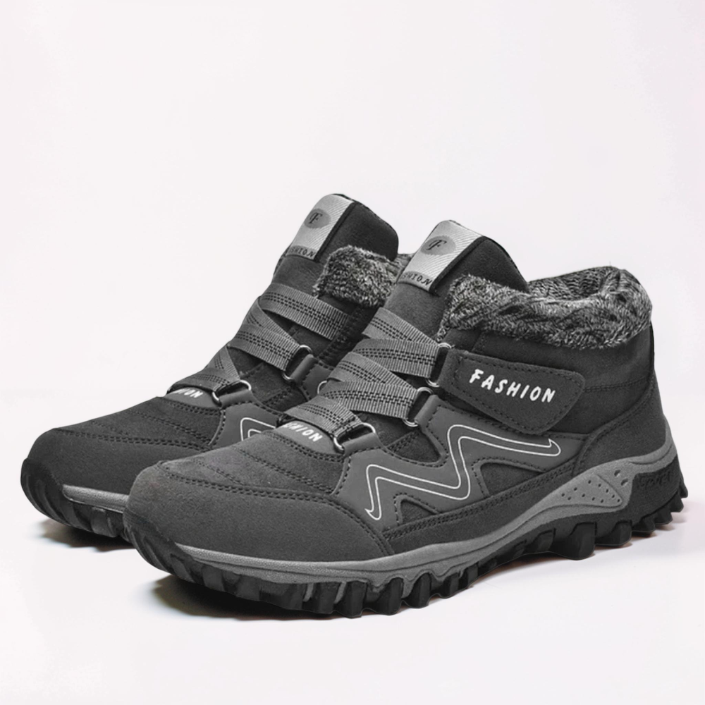 Women’s Waterproof Insulated Winter Footwear with Grip Soles