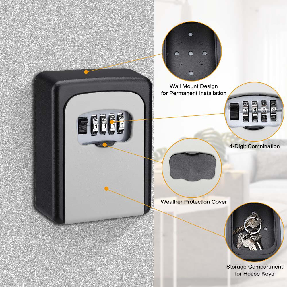 Key Storage Box for Security and Organization
