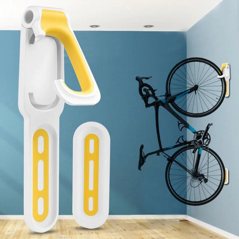 Space-Saving Vertical Bike Storage and Organizer System