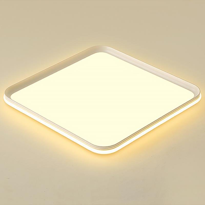 16'' Square Modern Flush Mount Ceiling Lights with Remote - Dazuma