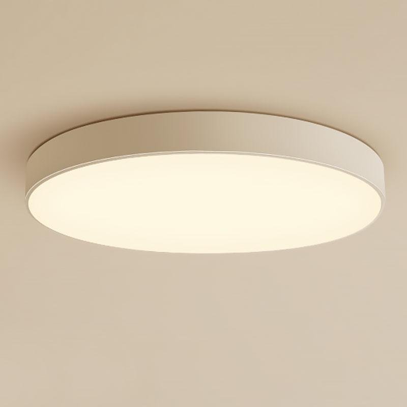 16'' Dimmable Modern Round Flush Mount Lighting with Remote by Taavita