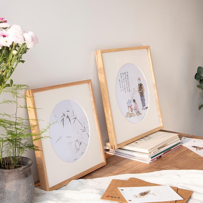 12'' Rectangular Picture Frames - Durable Wood with Elegant Design