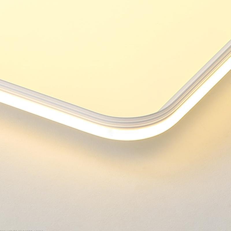 16'' Square Modern Flush Mount Ceiling Lights with Remote Control by Taavita