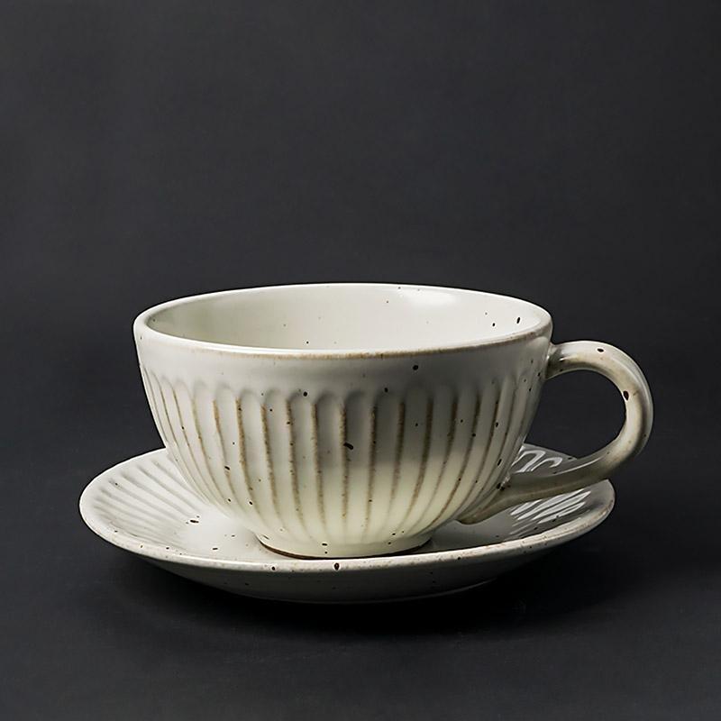 2-Piece Taavita Cereal Bowl Set - Elegant Curves and Ribbed Design