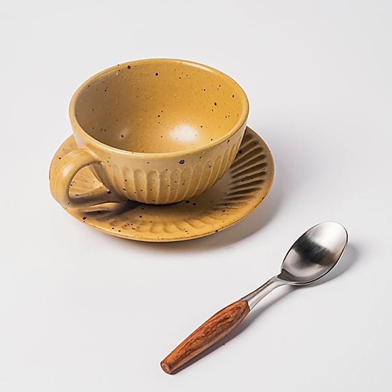2-Piece Taavita Cereal Bowl Set - Elegant Curves and Ribbed Design