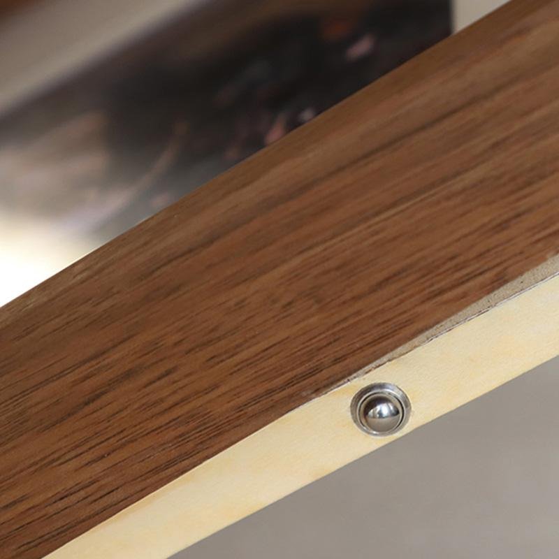 12'' Square Nut Brown Wood Picture Frames