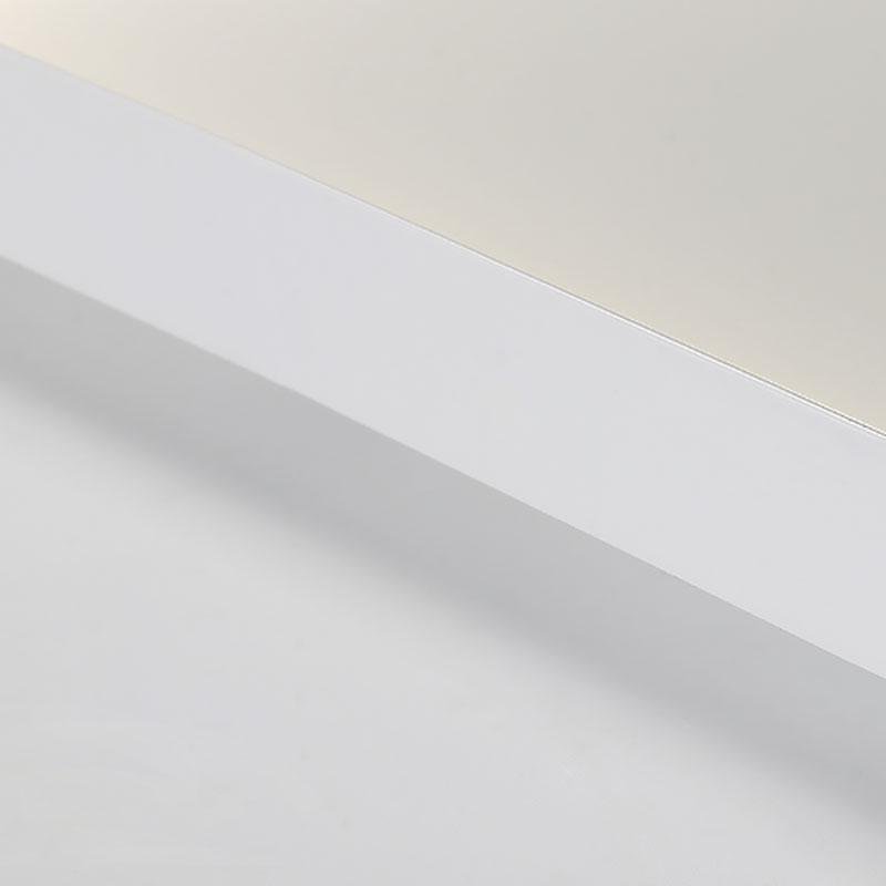 16'' Square Dimmable Flush Mount LED Ceiling Lights with 2 Adjustable Spotlights