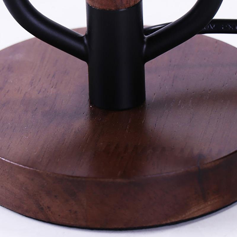 16 inch Rustic Vintage Tree Branch Taavita Plug Table Lamp with Fabric Drum Shade