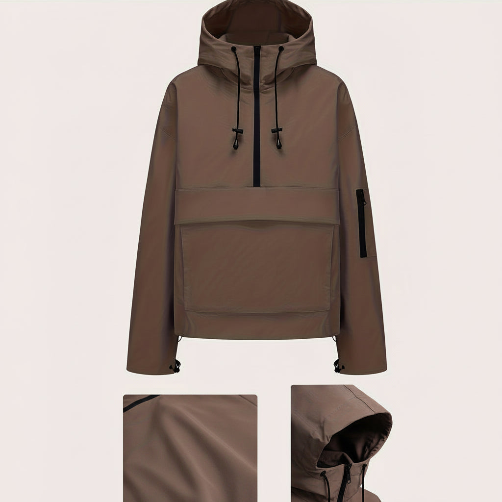Everyday Hoodie Jacket with Convenient Zip Pocket