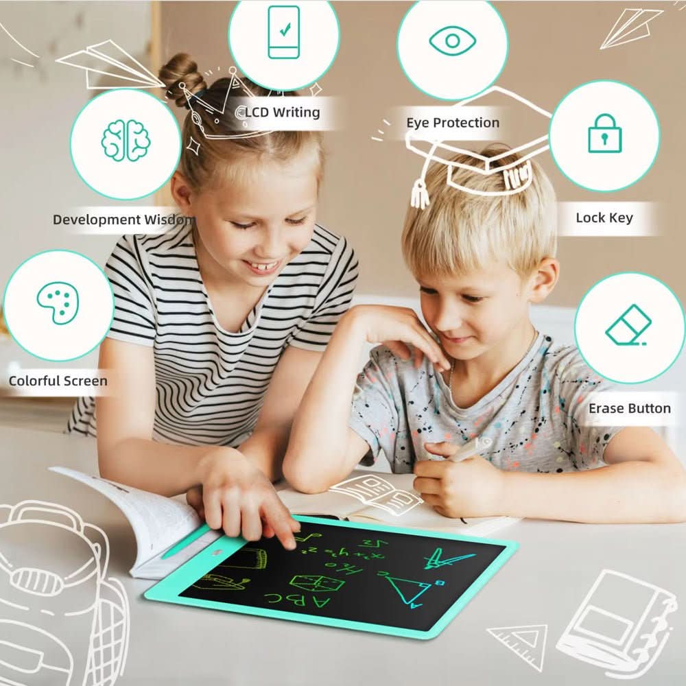 CreativeGlow LCD Drawing Tablet for Kids and Travel