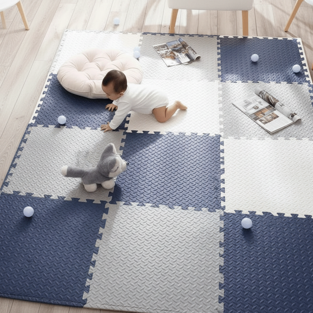 SafeHaven Baby Play Mat for Comfortable, Joyful Playtime