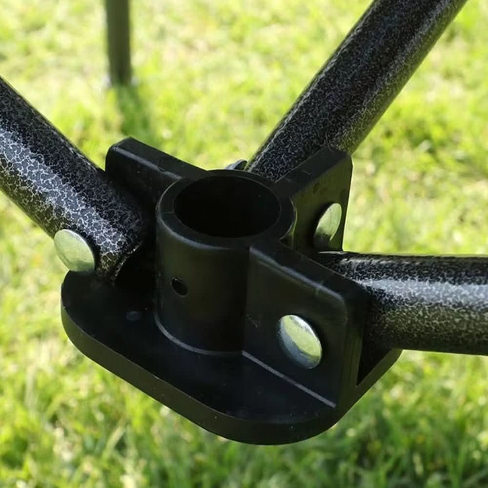 Versatile Outdoor Folding Table with Durable Heat-Resistant Top