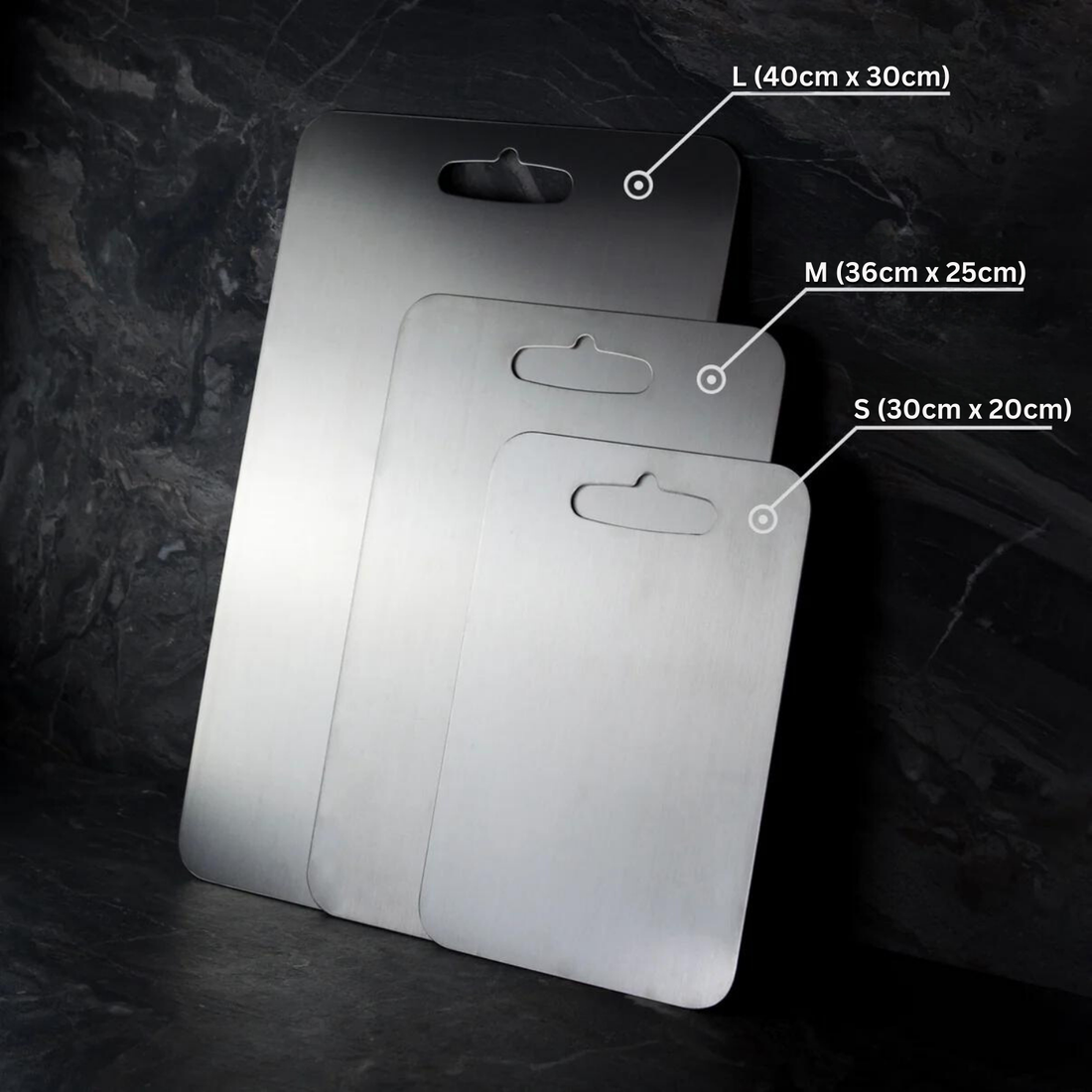 Titanium Chef's Board - Ultimate Kitchen Food Prep Tool