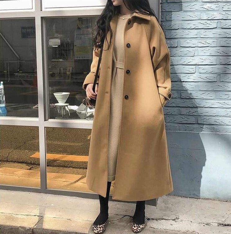 Women’s Long Coat | Waterproof & Wind Resistant | Belted Trench Style | Durable Comfort