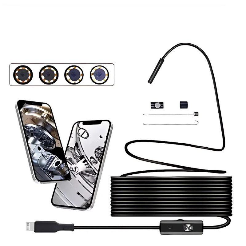 Flexible USB Inspection Camera for Hidden Spaces