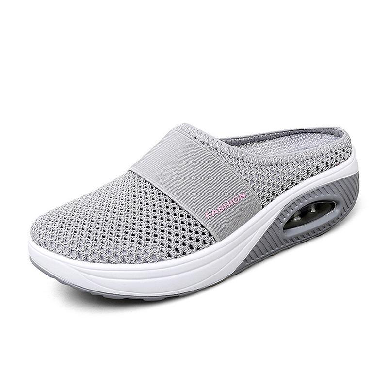 Orthopedic Slip-On Shoes | Air-Cushioned Sole & Breathable Knit Upper | Arch Support & Comfortable Fit