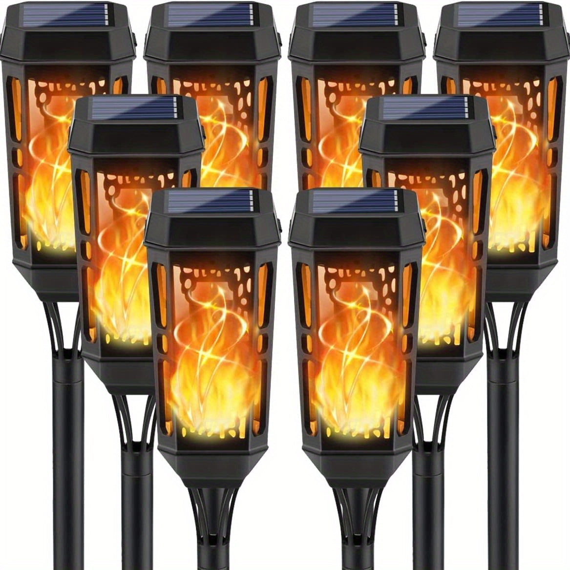Solar-Powered Outdoor LED Garden Lights for Halloween Decor