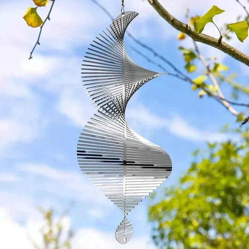 Whirlwind Garden Twirler - Elegant Outdoor Decor