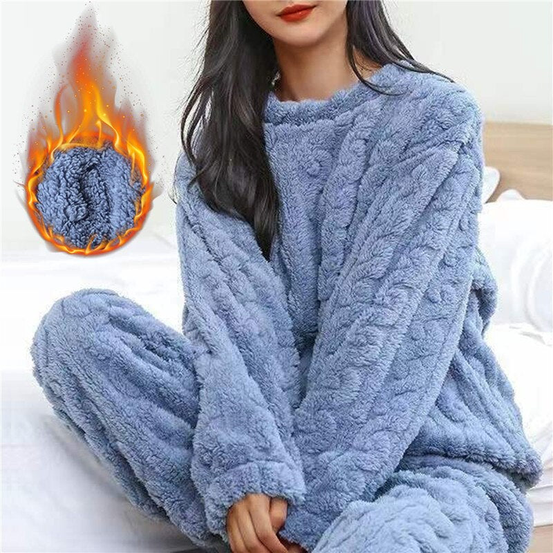 Plush Fleece Pajama Set | Ultimate Warmth | Soft and Cozy Comfort | Fleece