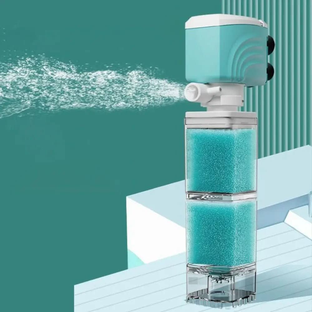 AquaClarity Elite 5-in-1 Filter System for Pristine Aquariums