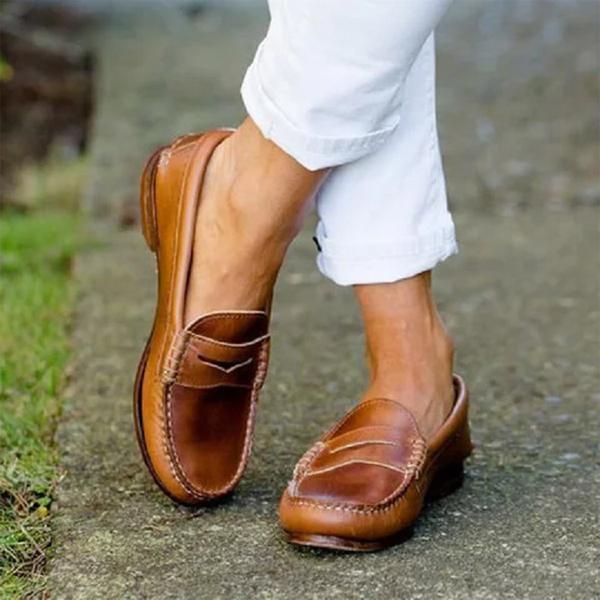 Men’s Leather Slip-On Loafers | Soft Padded Insole & Soft Leather | Contemporary Design | Comfortable Fit