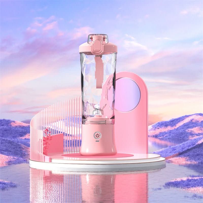 QuickBlend Go Portable Smoothie Maker with 4000 mAh Battery and 600 ml Capacity