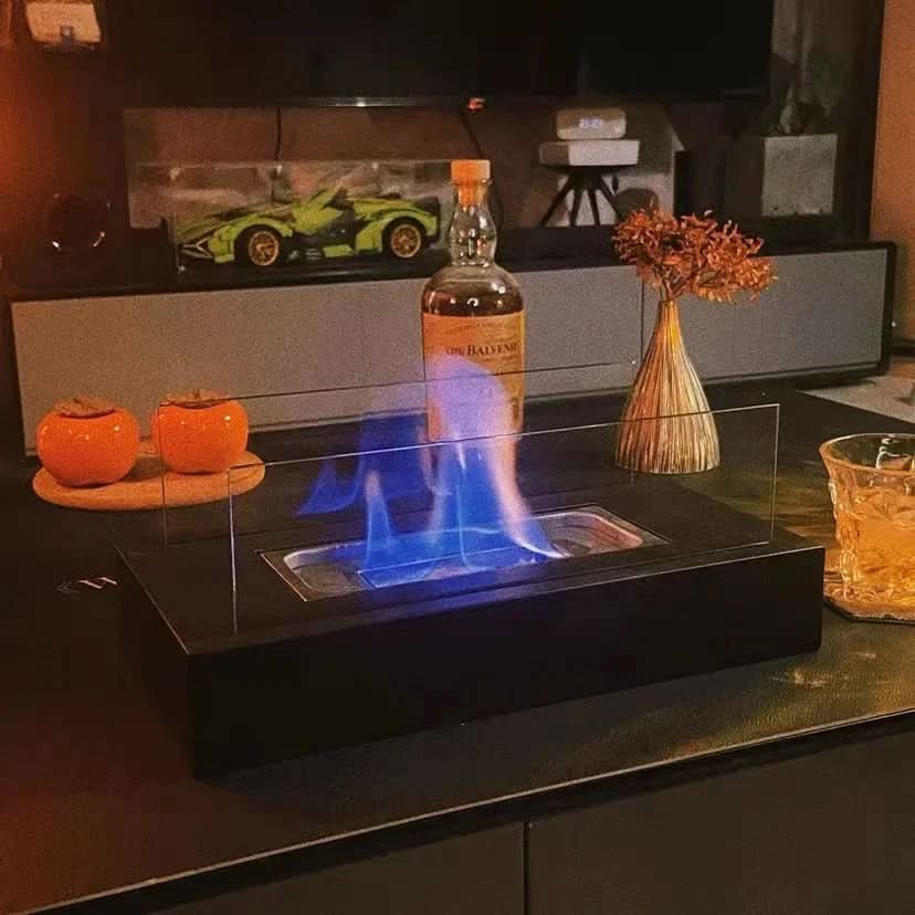 EmberVista Portable Bioethanol Tabletop Fireplace for All Spaces