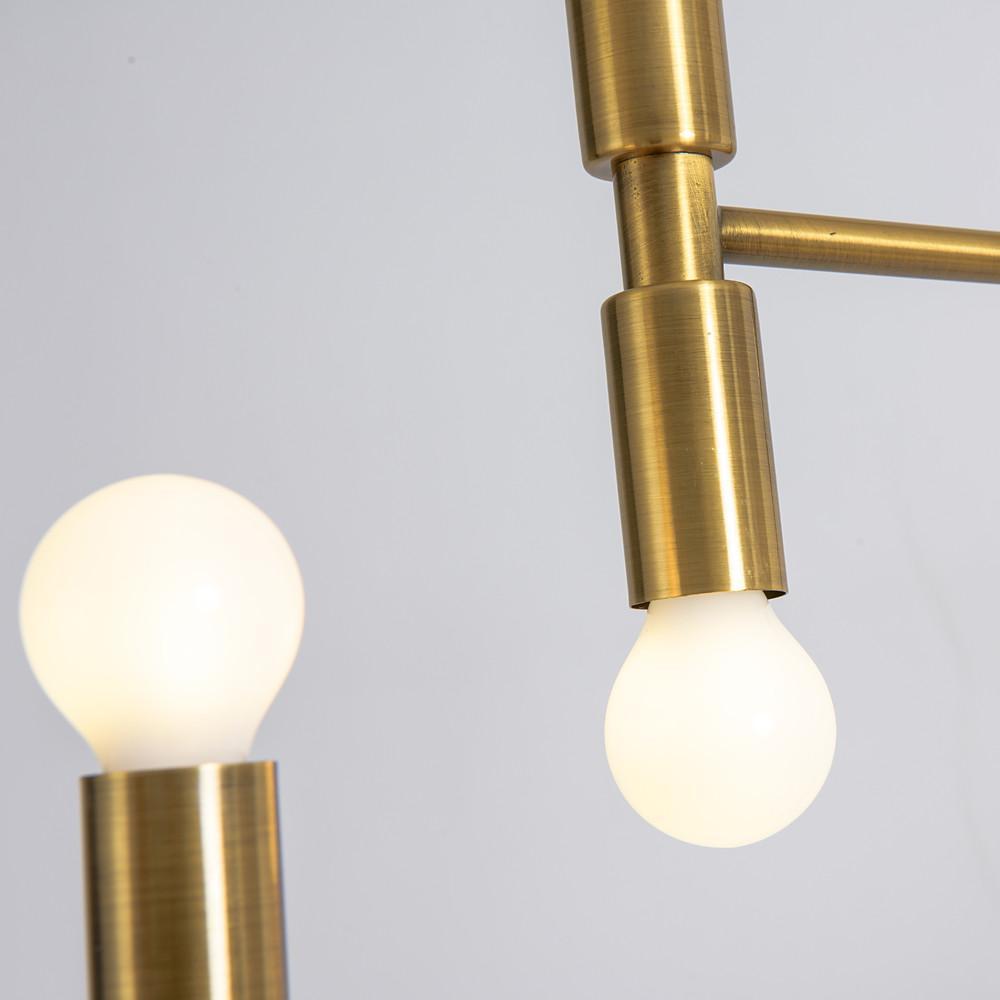 12 Bulbs Adjustable Modern Pendant Lights - LED Taavita Metal Design