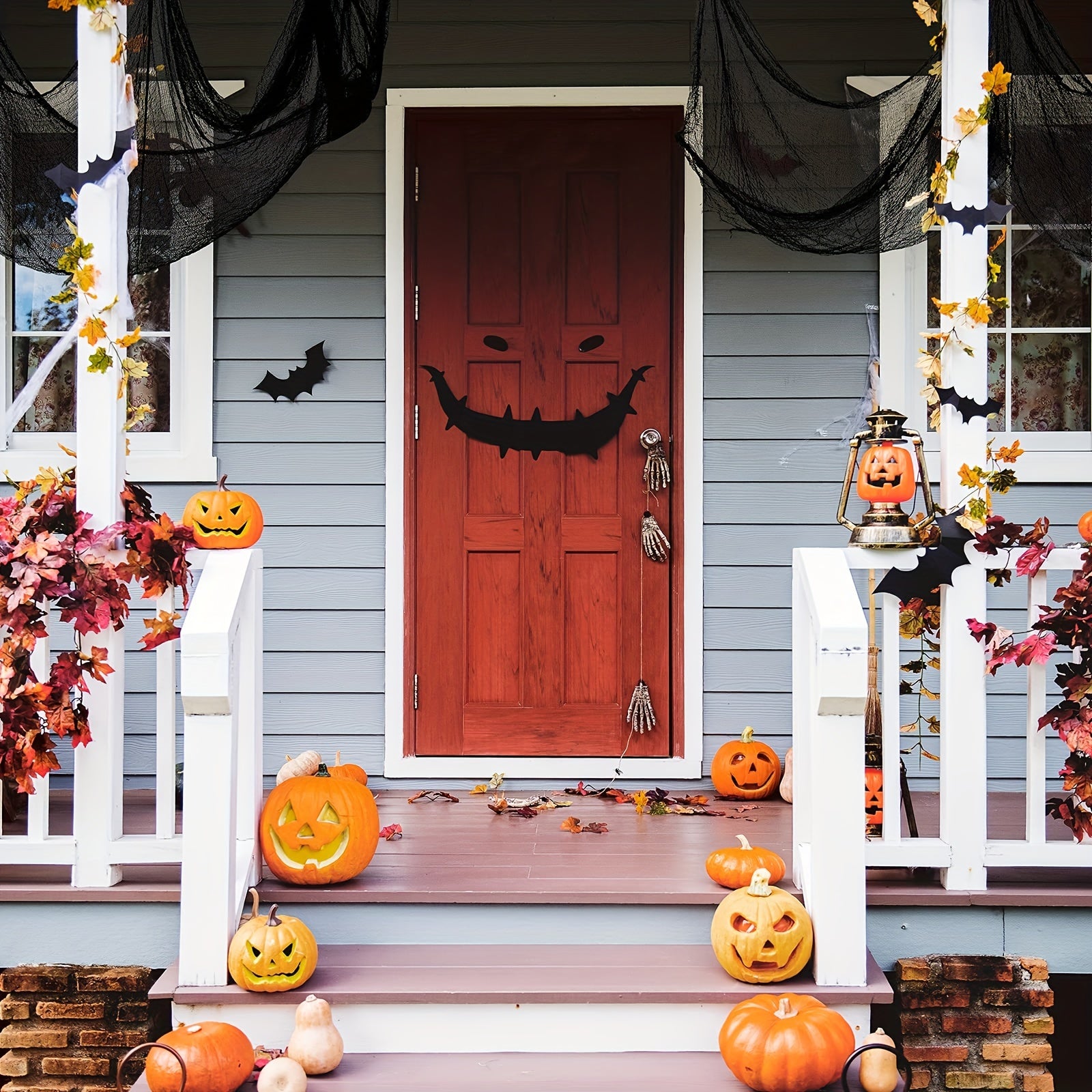 Bloodied Creepy Cloth Halloween Decoration for Haunted Party Ambiance