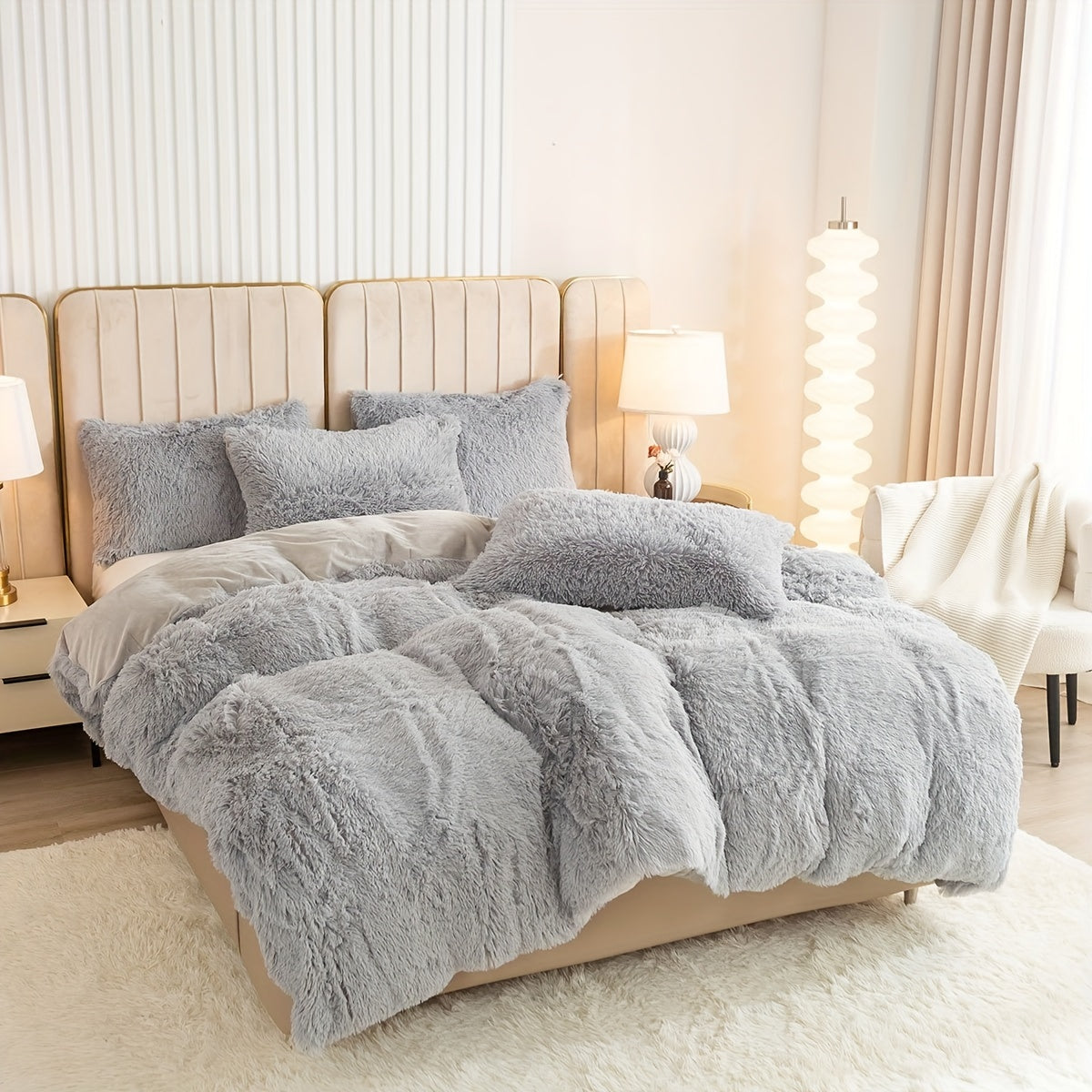 Polyester Bedding Set | Soft 3-Piece | Vibrant Colors & Easy Care | Fabric